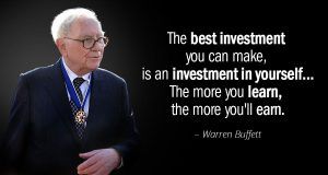 σωστή επένδυση χρημάτων Warren Buffett quote